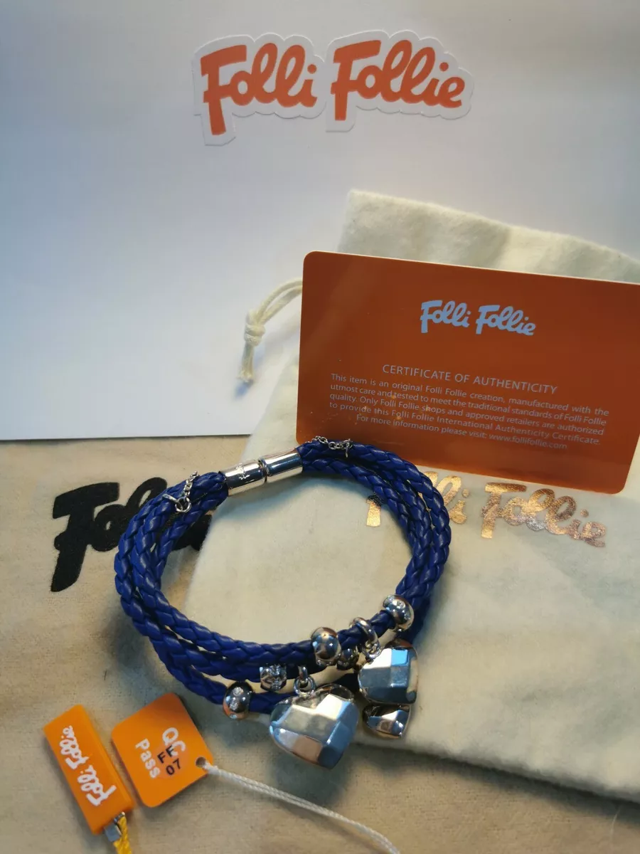 Folli follie clearance leather bracelet