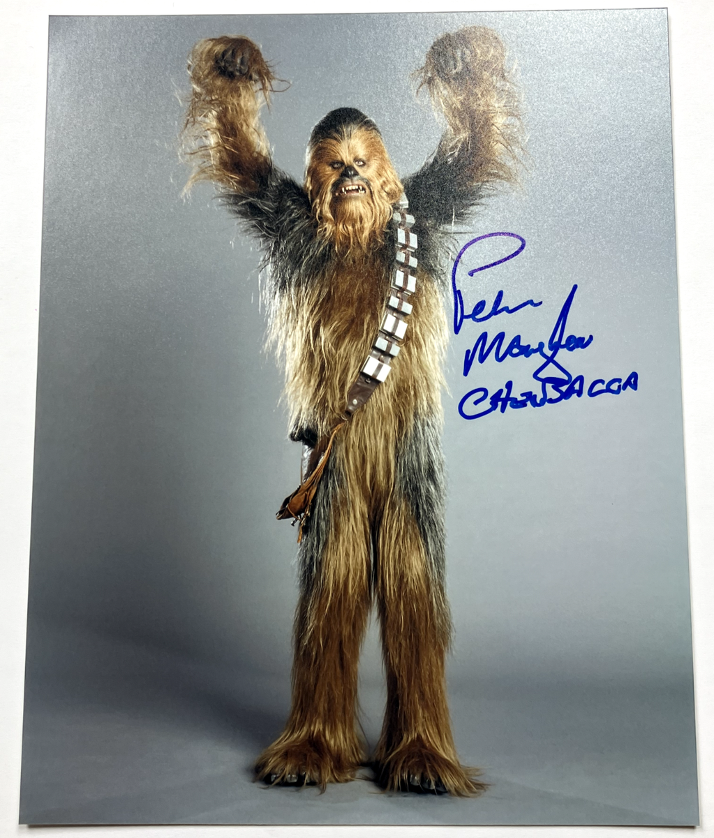 Peter Mayhew Signed 10x8 Photograph - Star Wars Chewbacca