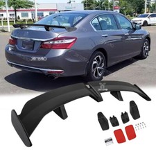 55 Rear Trunk Spoiler Wing Racing Lid Pro Style Matte For Honda Accord Sedan