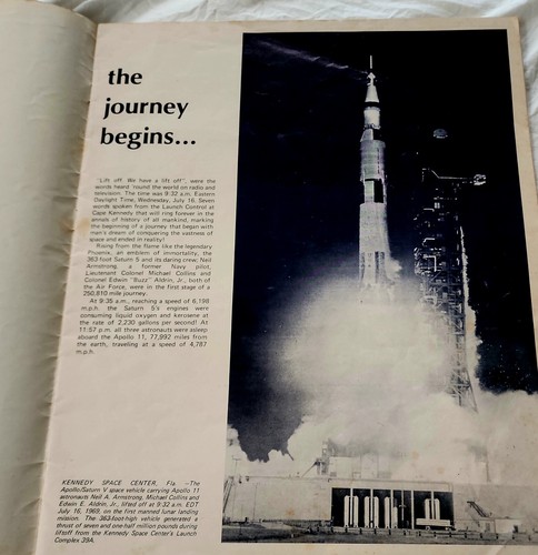 Journey to the Moon 1969 Tandy Corporation Publication Apollo Mission NASA - Picture 6 of 9