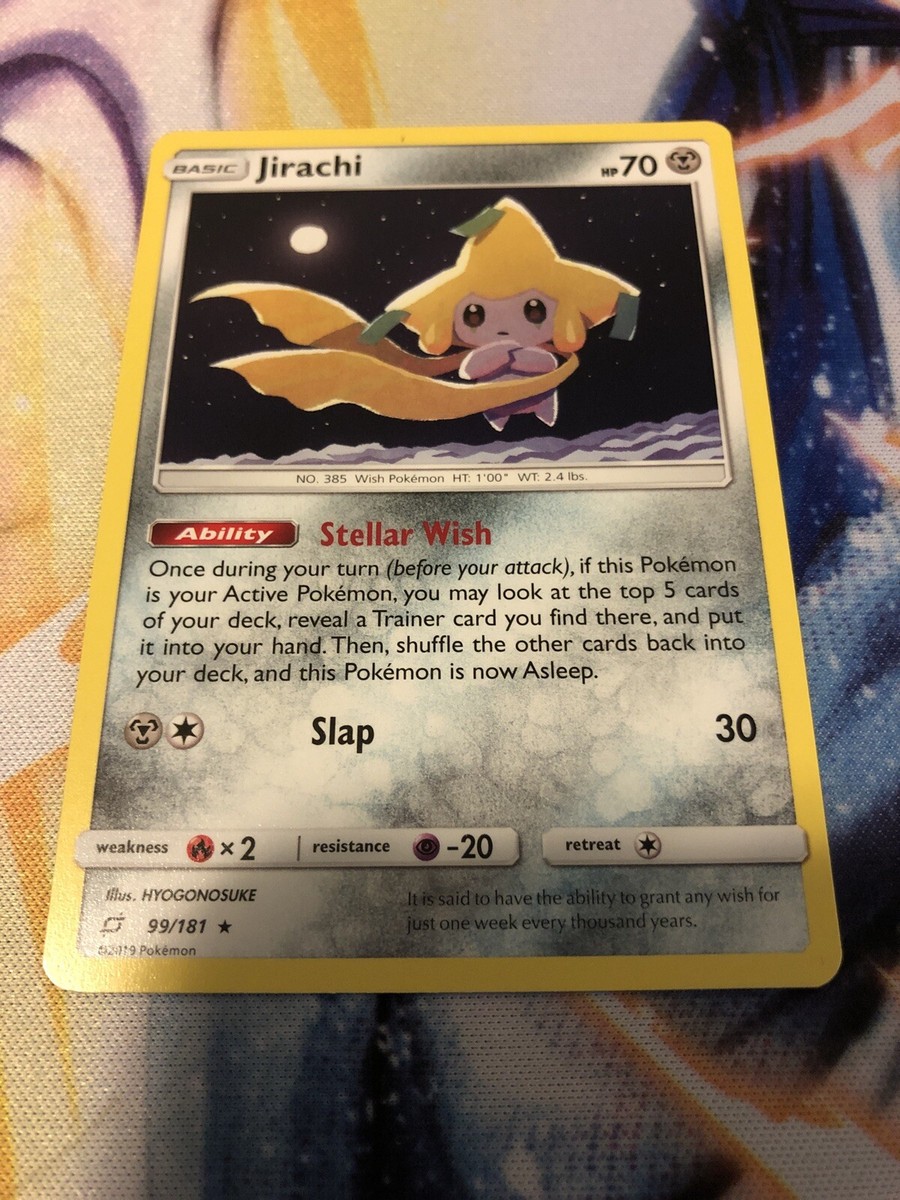 Jirachi NON HOLO RARE 99/181 (NM/M) SM Team Up Pokemon Cards | eBay Jirachi NON HOLO RARE 99/181 (NM/M) SM Team Up Pokemon Cards | eBay