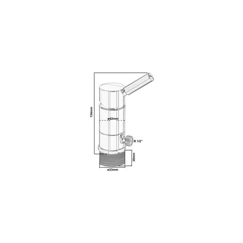 Reich Vector EC Mix Tap c/w manguera flexible caravana autocaravana - 571-572019ATK2RPSK2 - Imagen 7 de 7