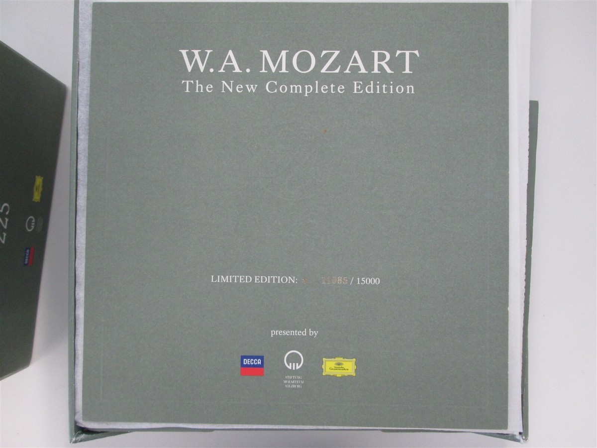 Mozart 225: The New Complete Works Edition 200-CD Box Set DG
