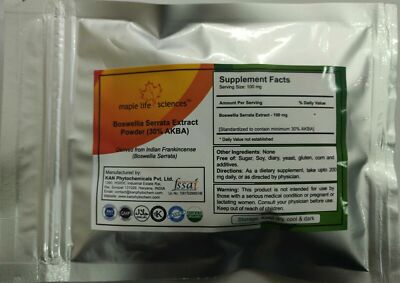 AKBA 30% von HPLC 3-Acetyl-11-Keto-β-Boswelliasäure (AKBA) Boswellia Serrata PE