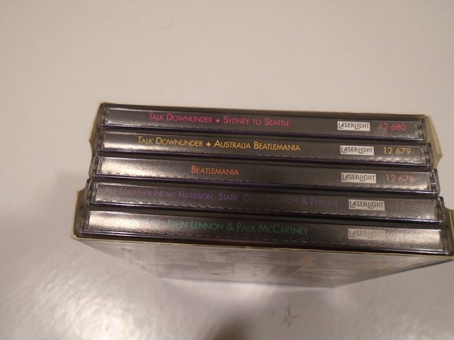 The Beatles - Inside Interviews - Laser light Audio Book On CD 5 CD's in set - Picture 3 of 4