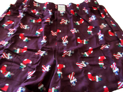 AMERICAN EAGLE FLANNEL BOXERS SIZE X-LARGE WILL FIT 40''-42'' WAIST MENS CHRISTMAS