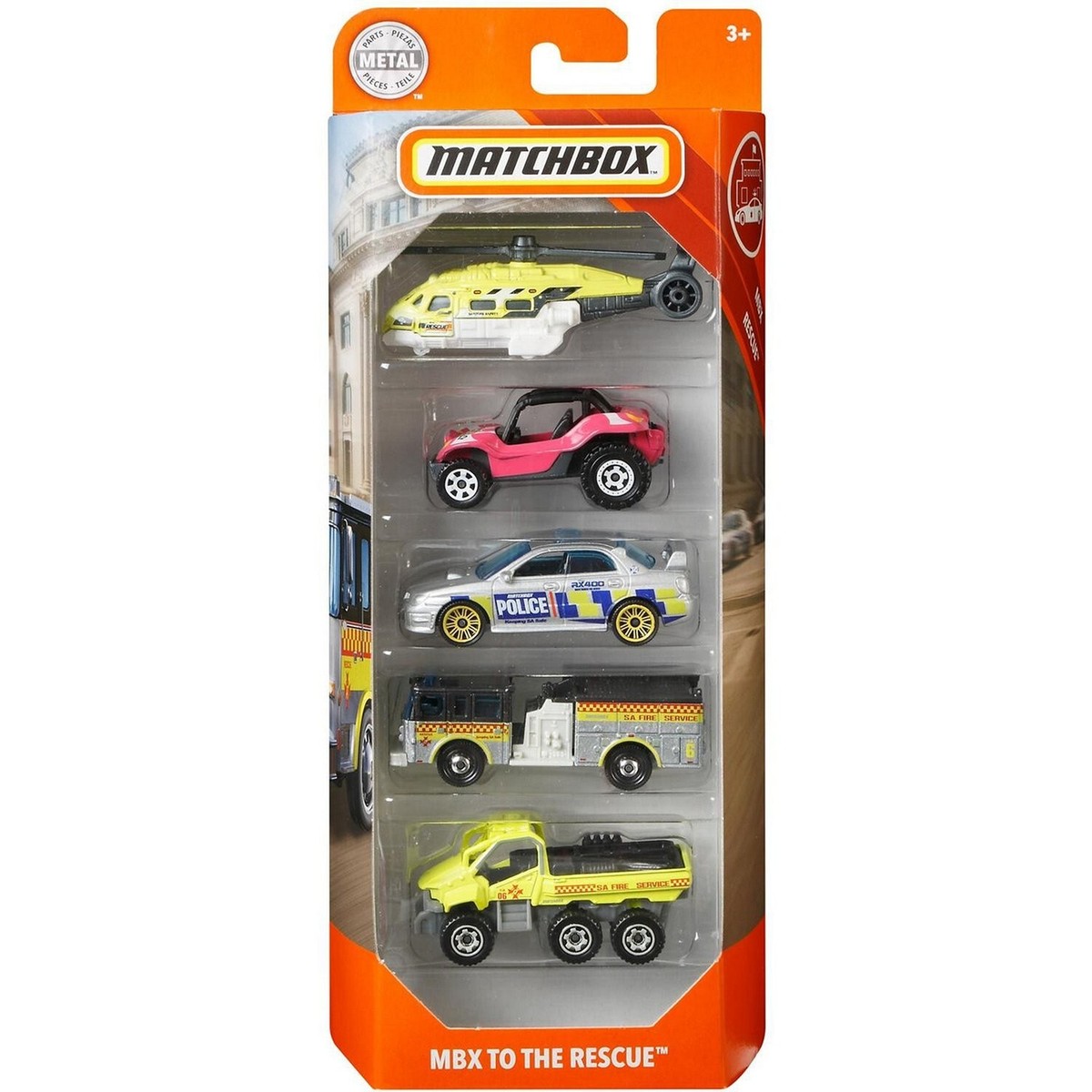 Matchbox Mbx Rescue 5 Pack