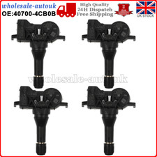 4X Tire Pressure Monitoring System Sensor TPMS Sensor 433MHz for Nissan Armada