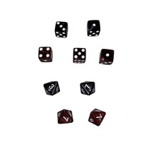 New Open Hasbro Risk Game of Thrones Board Game Set 9 Dice Attack Defense Parts