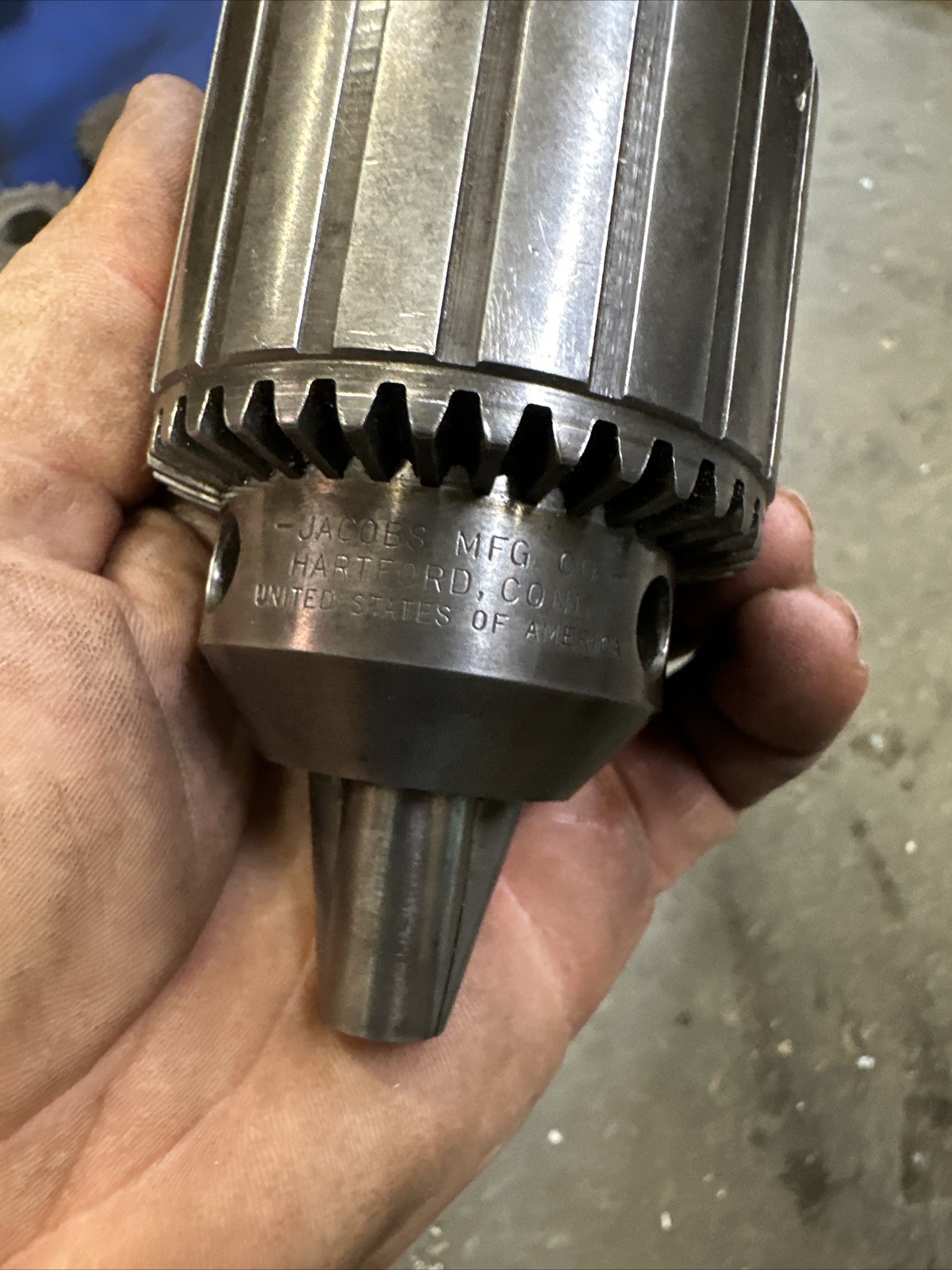 Jacobs USA 14N Ball Bearing Drill Chuck 2 MT Southbend Craftsman Metal