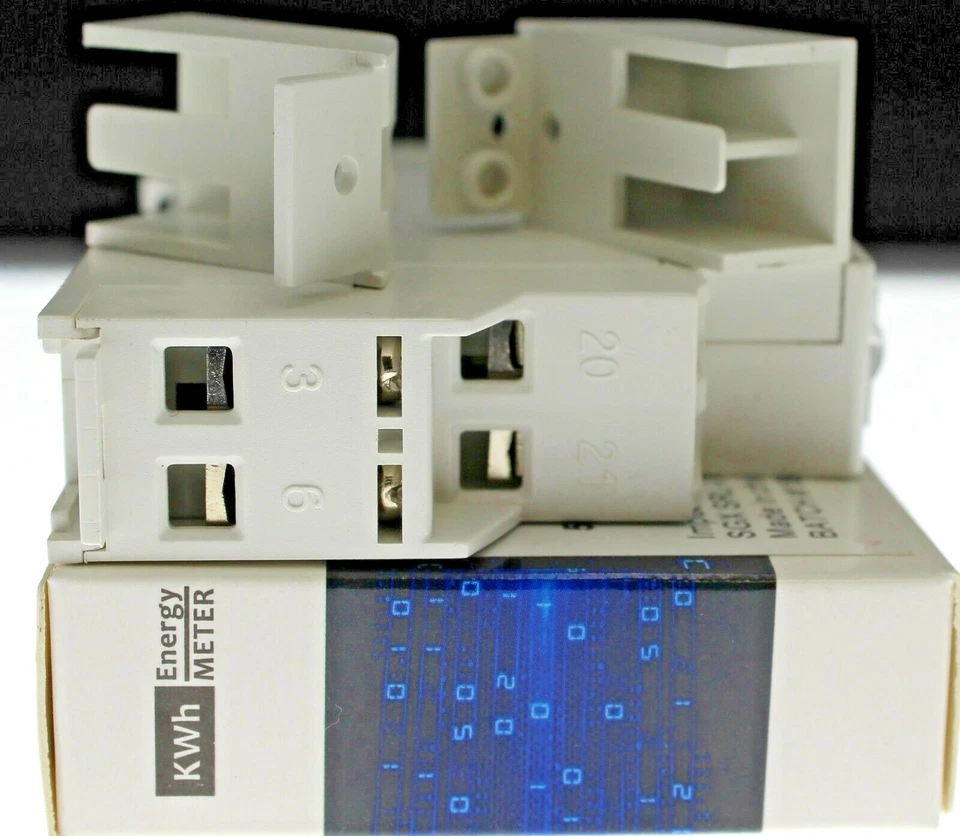 POWER METER CONTATORE CONSUMO ENERGIA  POTENZA ELETTRICA KWH CONTASCATTI ANALOG - Immagine 4 di 4