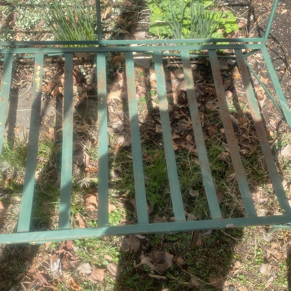 винтажная кованая мебель для патио двухместный б/у - Изображение 4 из 4