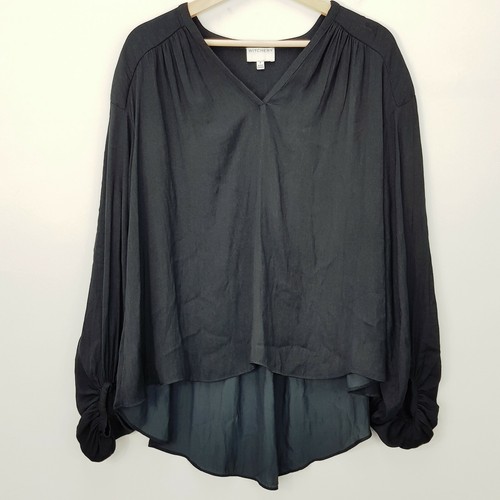 witchery navy blouse