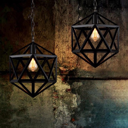 Kitchen Pendant Light Black Chandelier Lighting Modern Ceiling Lights Bar Lamp - Picture 8 of 11