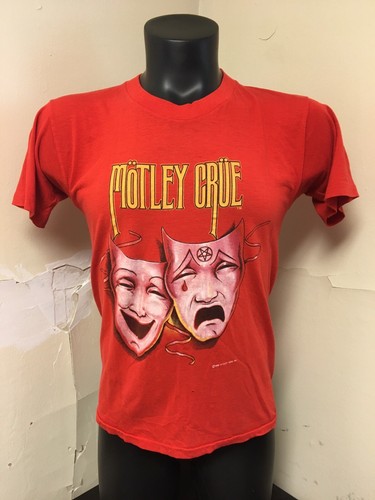 Vintage 1985 Motley Crue T Shirt Sz 