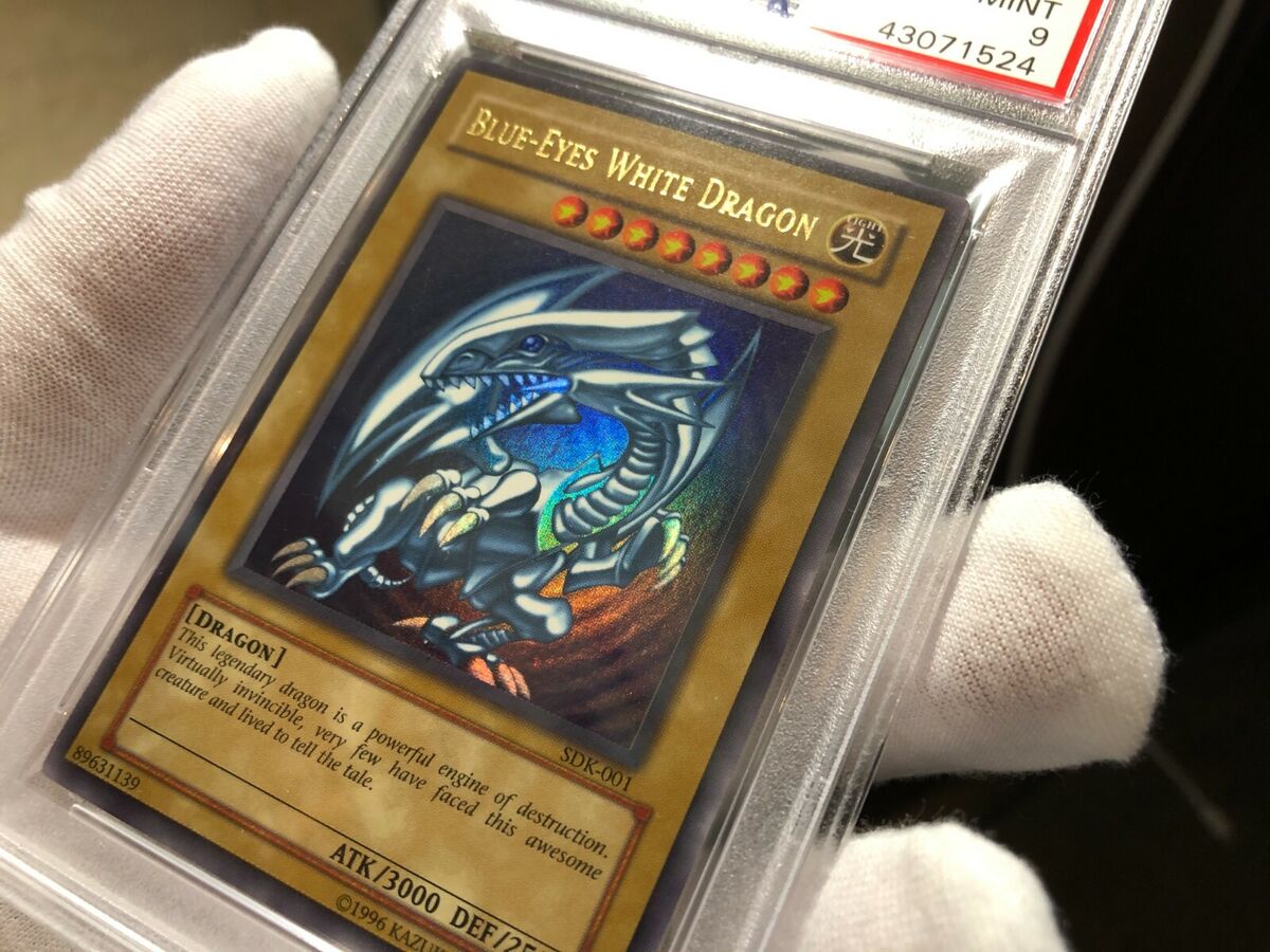 YUGIOH PSA 9 Mint BLUE-EYES WHITE DRAGON SDK-001 Rare | eBay YUGIOH PSA 9 Mint BLUE-EYES WHITE DRAGON SDK-001 Rare | eBay