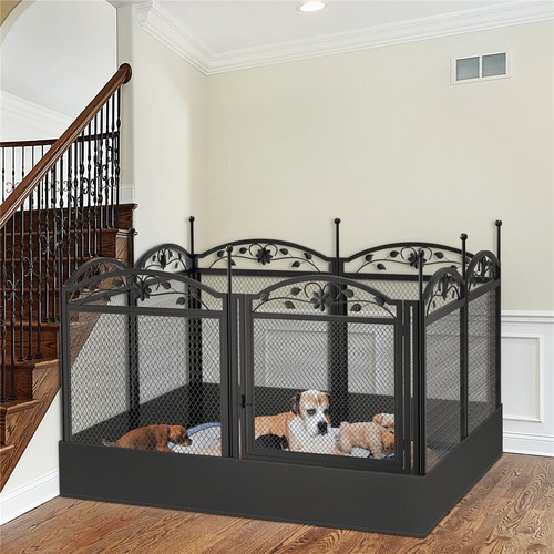 Bingopaw Large Dog Playpen Pet Dog Whelping Box Enclosure Pens Outdoor Fence Pen - Picture 6 of 16