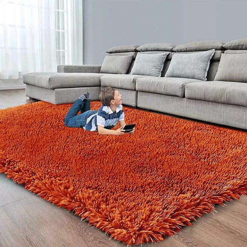 Heavy Thick Shaggy Rugs Large Living Room Bedroom Carpet Non Slip Hallway Runner - Picture 9 of 54