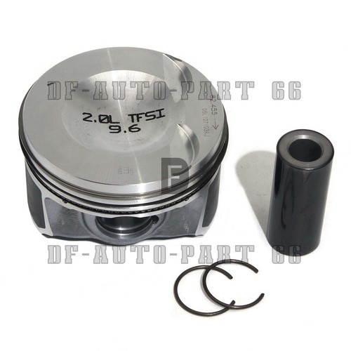 4X MAHLE Pistons & Rings STD Φ82.51mm Φ23mm For VW GLI GTI Audi A4 A5 2.0 TFSI - Picture 3 of 4