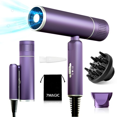 Ionen Föhn Haartrockner mit 2 Diffusor Haarfön Fön Ionen Hair Dryer 5 Farben - Bild 14 von 21