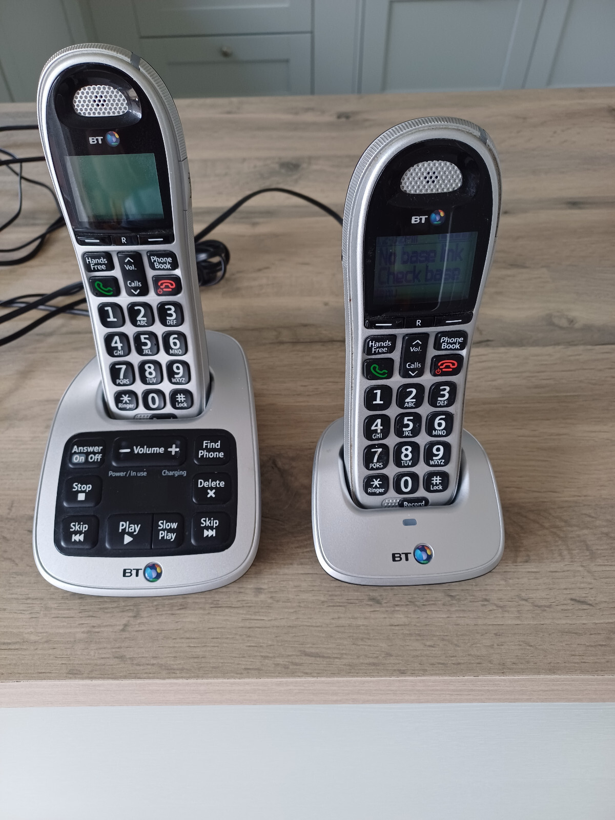 BT 4500 Cordless phone set with answering machine eBay