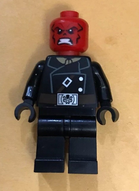 lego red skull minifigure