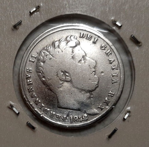 REGNO DELLE DUE SICILIE - FERDINANDO II - TARI' DA 20 GRANA 1848 -RARA - Foto 6 di 6