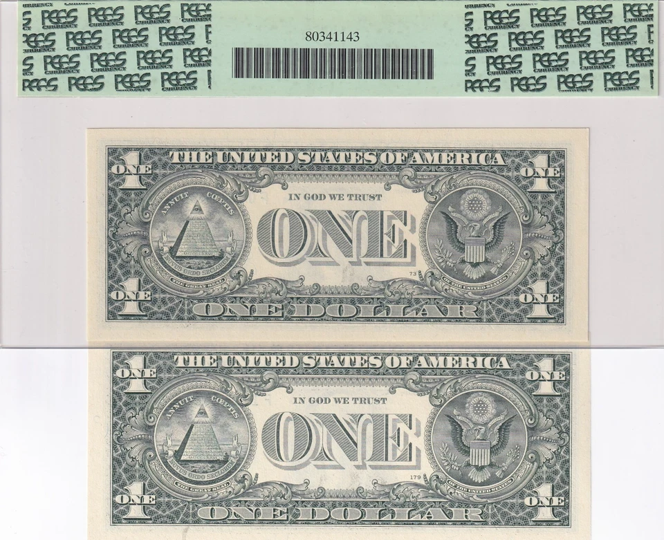 United States Of America, 1 Dollar, 2006, UNC, Fr.1933, (total 2 banknotes) - Image 2 of 2
