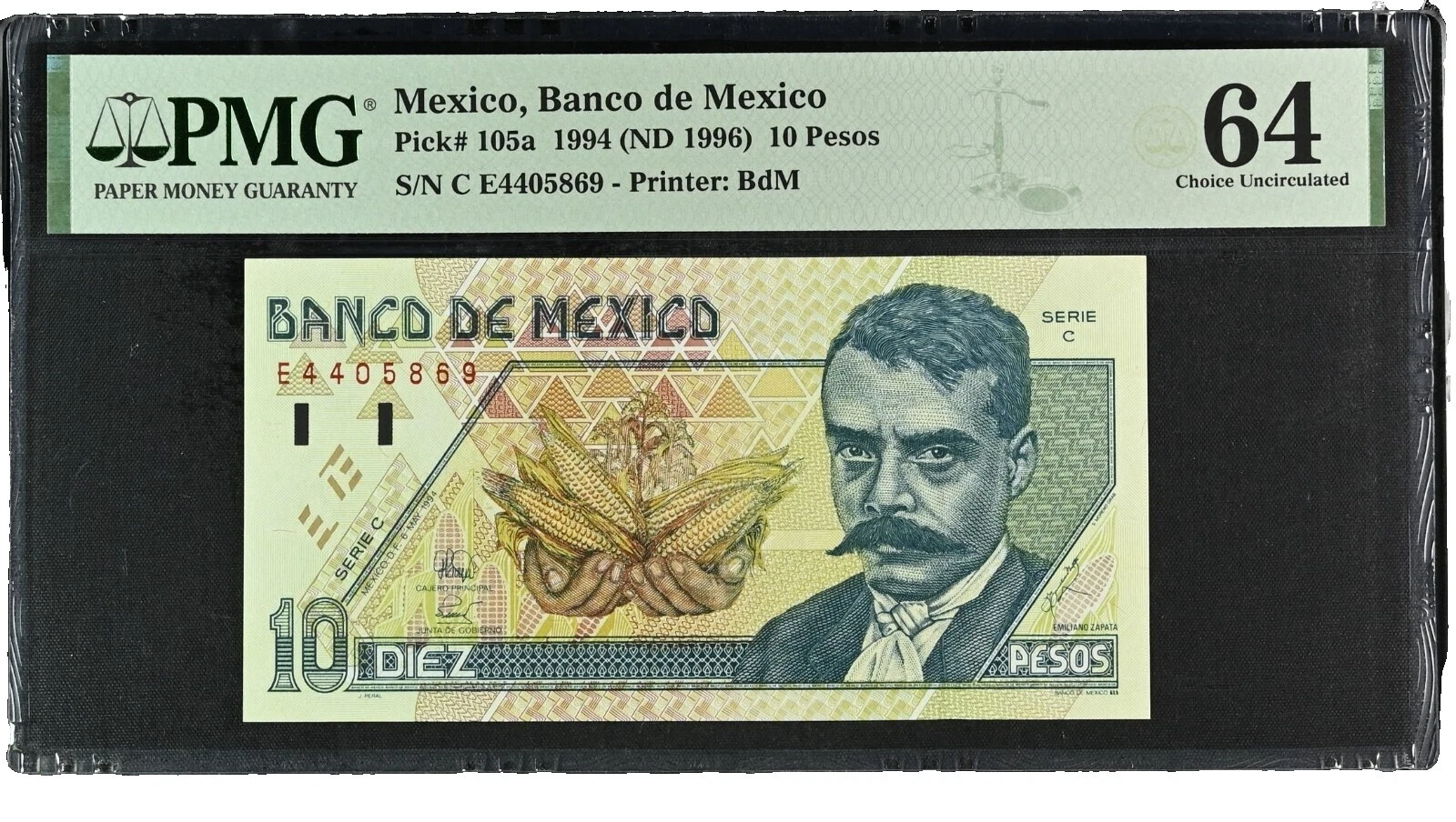 1994 billetes mexicanos