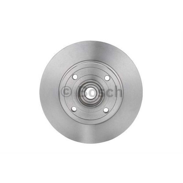 Bosch 2X Bremsscheibe Hinten Ø240Mm Voll FüR Renault Clio III BR0/1 CR0/1-image