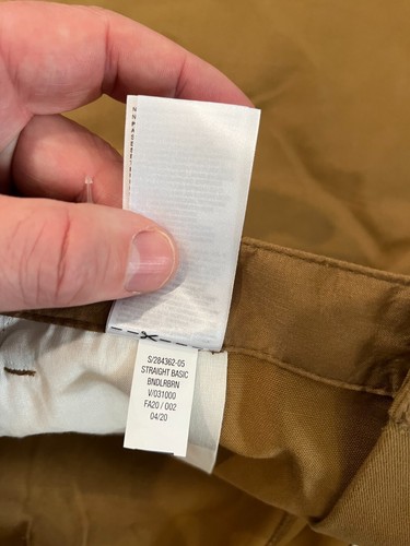 Old Navy Pants BOYS 20 Plus Brown Built-In Flex Reinforced Knees Straight Leg - Picture 8 of 12