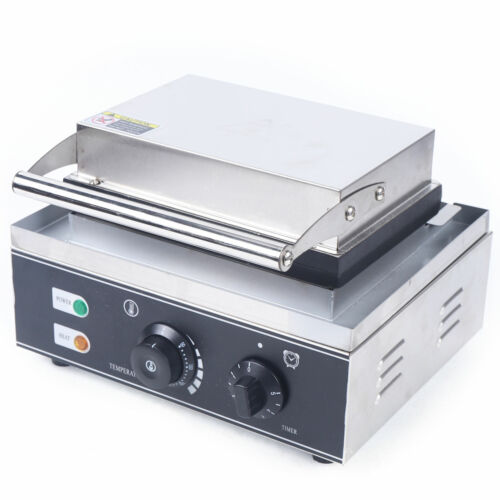 Ciambellatrice commerciale per waffle 1500W con rivestimento antiaderente in teflon - Foto 10 di 11