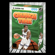 De'Aaron Fox #3 2023 Donruss Crunch Time Sacramento Kings Basketball Card NBA NM