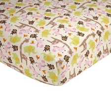 Carter's Jungle Jill Fitted Sheet