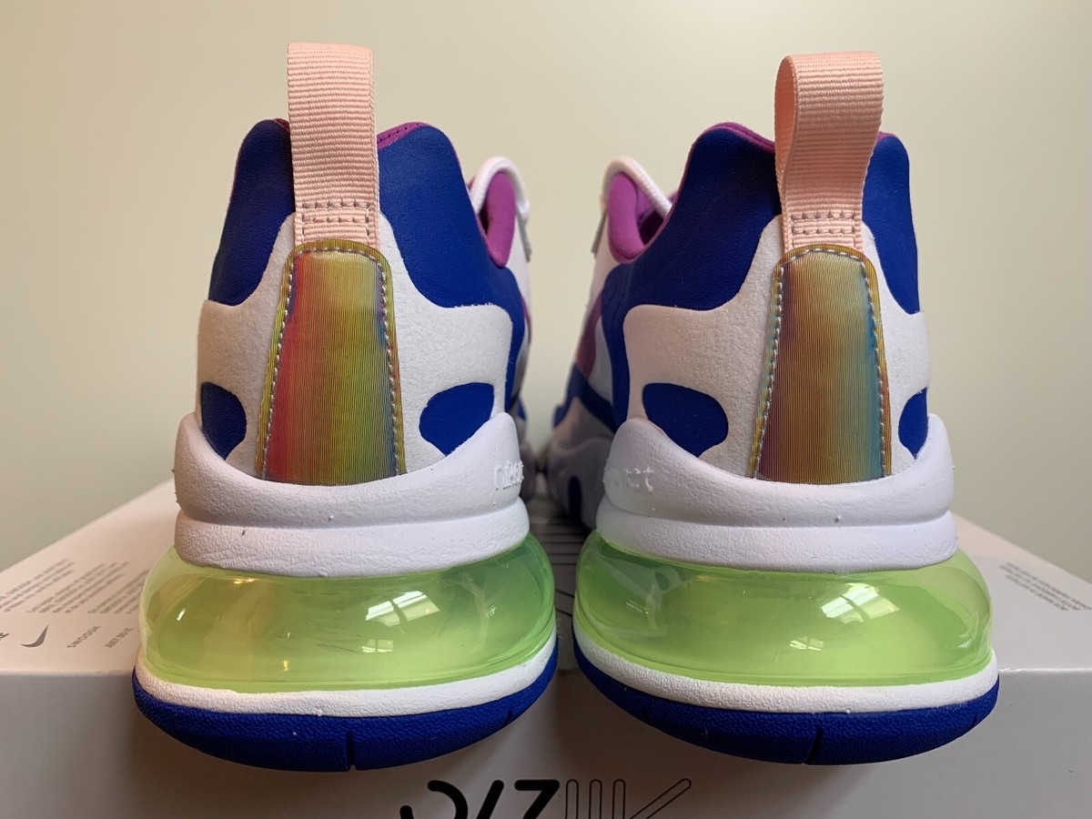 Nike Air Max 270 React Easter White Purple Nebula CW0630-100 