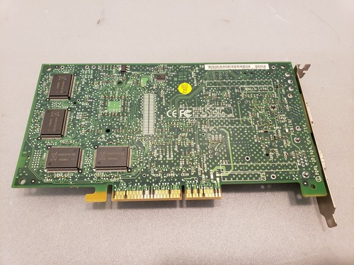 Vintage 3DLabs Oxygen OGVX1 GVX1 VGA DFP AGP Video Graphics Card 32MB Tested - Picture 4 of 4
