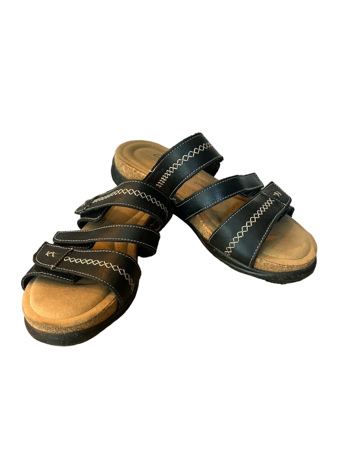 Clarks Collection Sandali bassi da donna in pelle marrone Roseville Bay 8