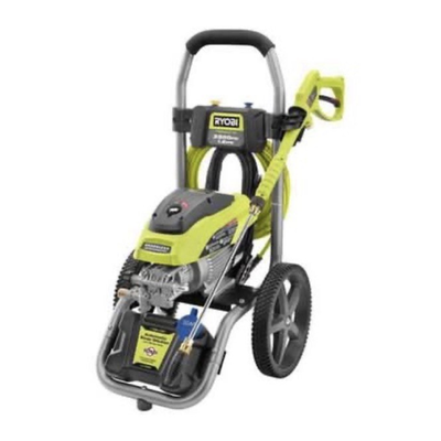 #ad #ad Ryobi Wheeled Gasoline Pressure Washer Green Gray Black Power Source Gas $220.00