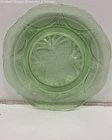 VTG Hazel Atlas Royal Lace Pattern Green Depression Glass Plate