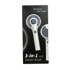 3-in-1 Pet Grooming Spray Comb   Hair Remover  Steam Clean Brush for Cats  Dog