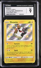 MORPEKO SV044/SV122 SHINY VAULT HOLO SHINING FATES POKEMON CGC 9 MINT on eBay