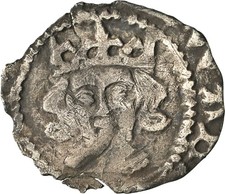 IRELAND. Edward IV, 1471-1483. Silver Penny. Drogheda, Burns Dr-3H, NGC VF