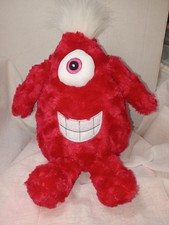 Gemmy Monster Charmers Red CYCLOPS Singing Animated 10" Plush " Sugar Sugar"