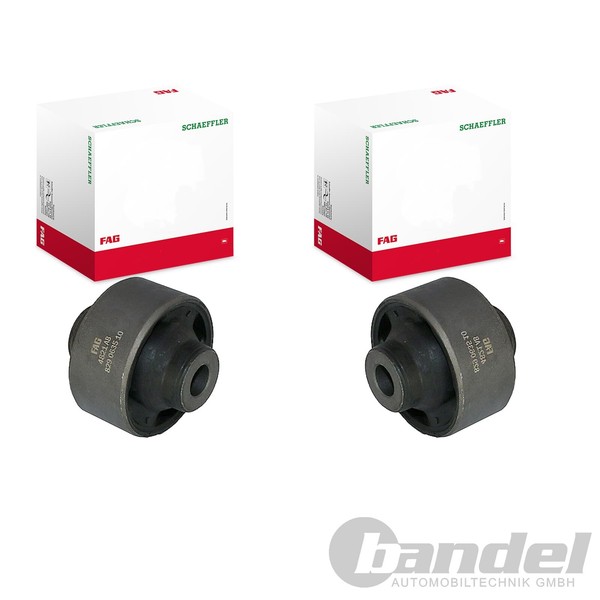 2X Schaeffler FAG Querlenkerlager Buchse Vorne Hinten Unten Passend FüR Mitsubis-image
