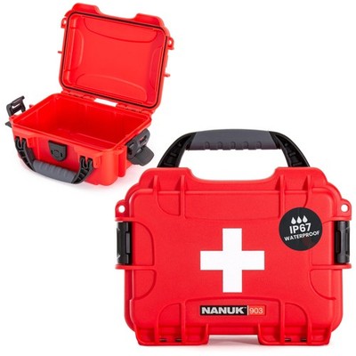 903 Waterproof First Aid Prepper Survival Gear Dust and Impact Resistant Case -