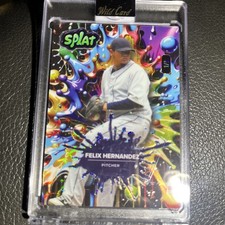 2024 Wild Card Splat Baseball 1/1 - Felix Hernandez