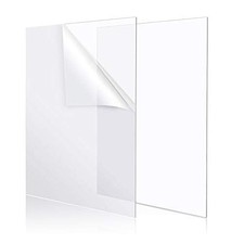 2 Pieces 8" x 12" Clear Acrylic Sheet Cast Plexiglass x x 1/8",