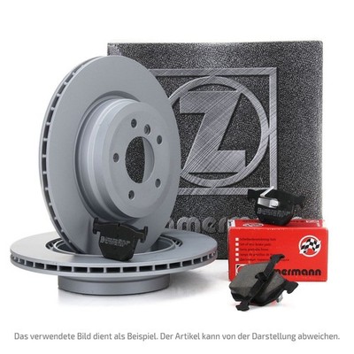 ZIMMERMANN Bremsscheiben Ø 310mm Beläge für VW GOLF 8 A3 8Y LEON OCTAVIA hinten