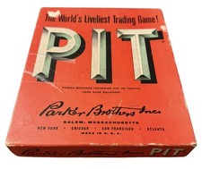 Vintage PIT Card Game Parker Brothers Bull  Bear Edition