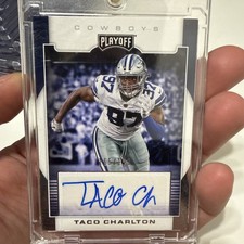 2017 Panini Playoff - Rookie Signatures Taco Charlton #RS-TA /199 (AU, RC)
